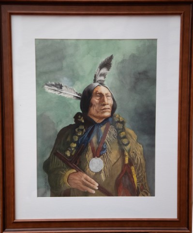 Image of Chief Wolf Cheyenne by Jim Hawkins from Lyndon